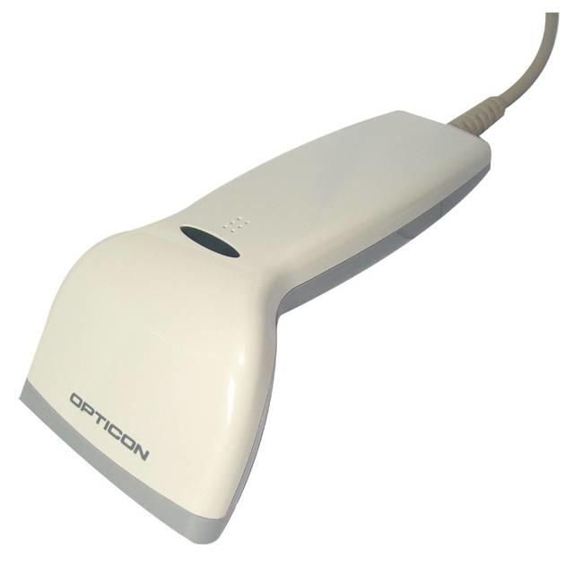 Opticon 1D, CCD, 200 scans/sec, USB, White - W124899763