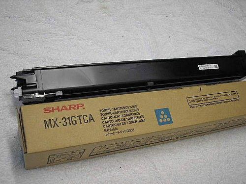 Sharp MX-31GTCA - Genuine Cyan Toner, 15000 pages - W124965929