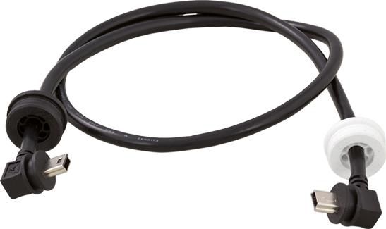 Mobotix Cable MiniUSB+ angled, 0.5 m - W124965939
