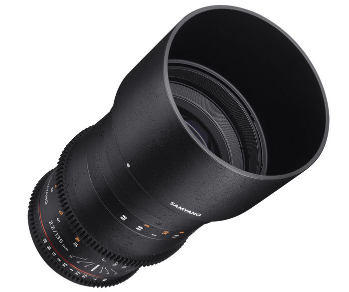 Samyang 135mm T2.2 VDSLR ED UMC Telephoto cine lens, Sony E mount - W125149734