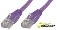MicroConnect CAT5e U/UTP Network Cable 5m, Purple - W125076971