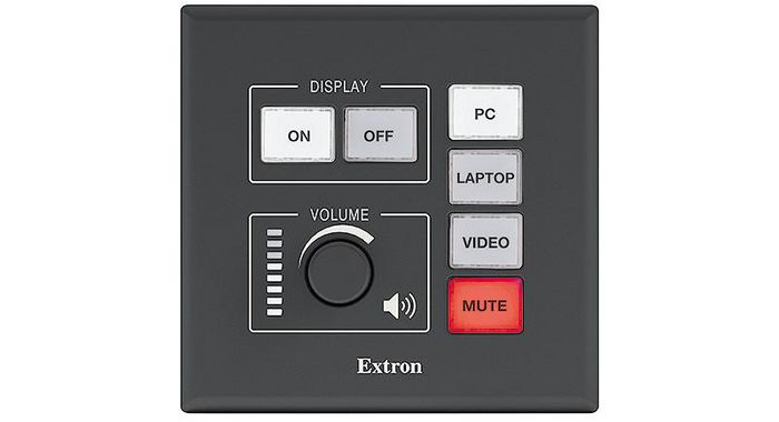 Extron eBUS Button Panel with 6 Buttons - US 2-Gang - W125192267