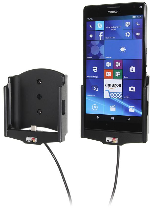 Brodit Active holder with cig-plug, 12V, USB - W124923081