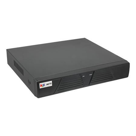 ACTi 4-Channel 1-Bay Mini Standalone NVR with 4-port PoE Connectors - W125083755