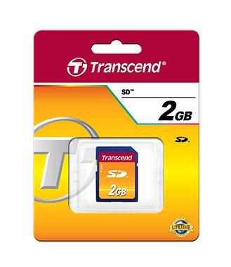 Transcend Carte SD 2 GB - W124783758