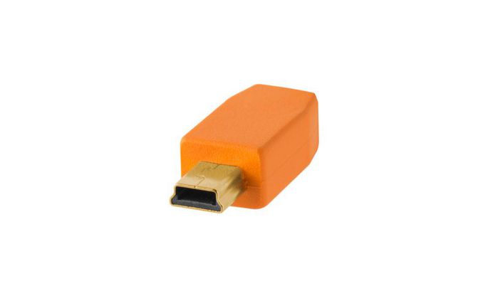 Tether Tools USB A - Mini USB B, M/M, USB 2.0, 4.6 m - W125317380