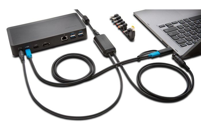 Kensington Répartiteur d’alimentation USB 3.0 de 60 W pour stations d’accueil SD4700P, SD4750P et SD4900P - W124759450