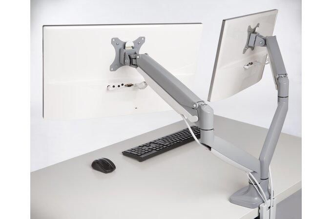 Kensington SmartFit® One-Touch Height Adjustable Dual Monitor Arm - W124759458