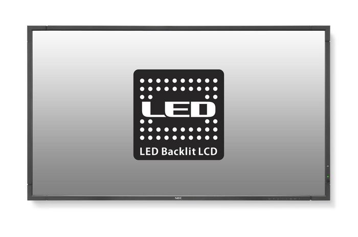 Sharp/NEC 70" (1920 x 1080)Edge LED, 500 cd/m², 8 ms, D-sub 15 pin, DisplayPort, DVI-D, HDMI, 3.5 mm, LAN, 150W, Black - W124727227