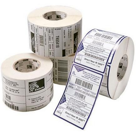 3013028, Zebra Label, Polyester, 8X8MM, Z-Ultimate 3000T 3013028, Zebra Label, Polyester, 8X8MM, Z-Ultimate 3000T