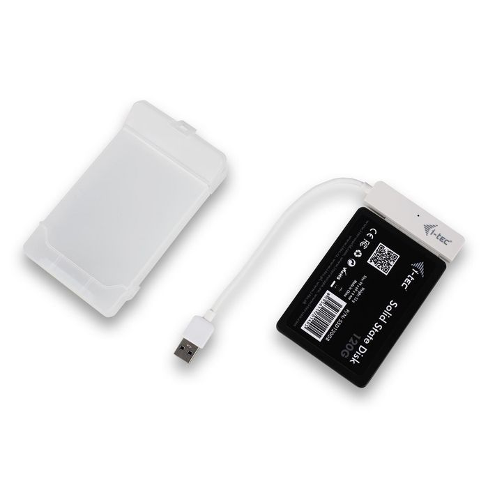 i-tec MySafe USB 3.0 Easy 2.5" External Case – White - W124665876