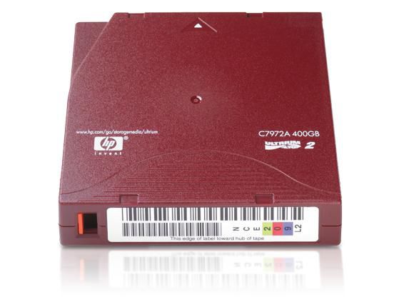 Hewlett Packard Enterprise Ultrium 400 GB Data Cartridge - W124489623
