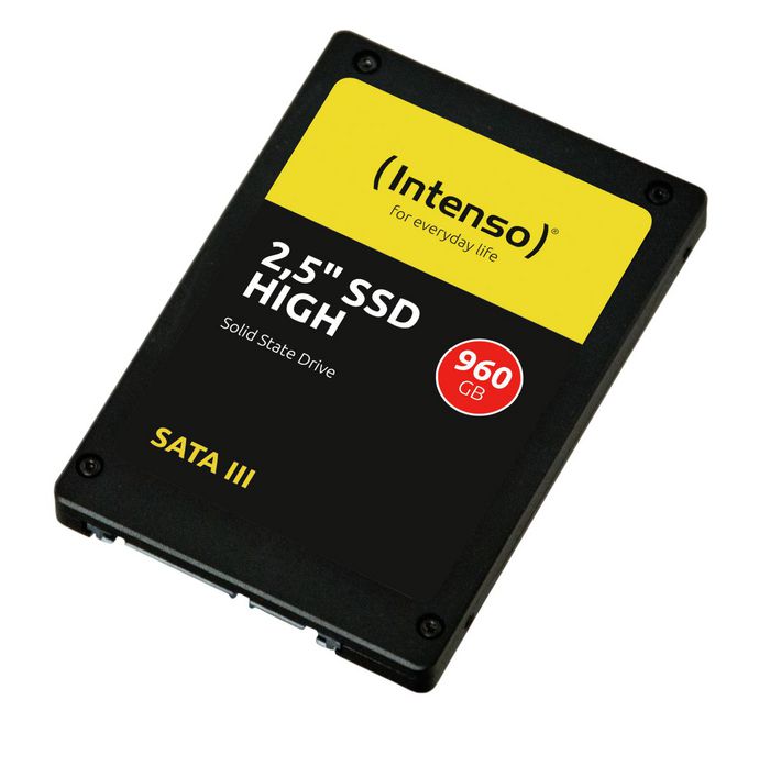 Intenso 960GB 2.5", Sata III, 530 MB/s, 480MB/s, TLC, 6Gbit/s - W124887463