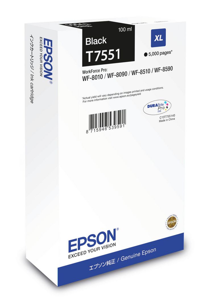Epson Encre Noire XL (5 000 p) - W125246220