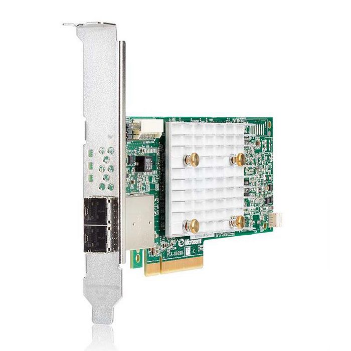 Hewlett Packard Enterprise HPE Smart Array E208e-p SR Gen10 (8 External Lanes/No Cache) 12G SAS PCIe Plug-in Controller - W125844192