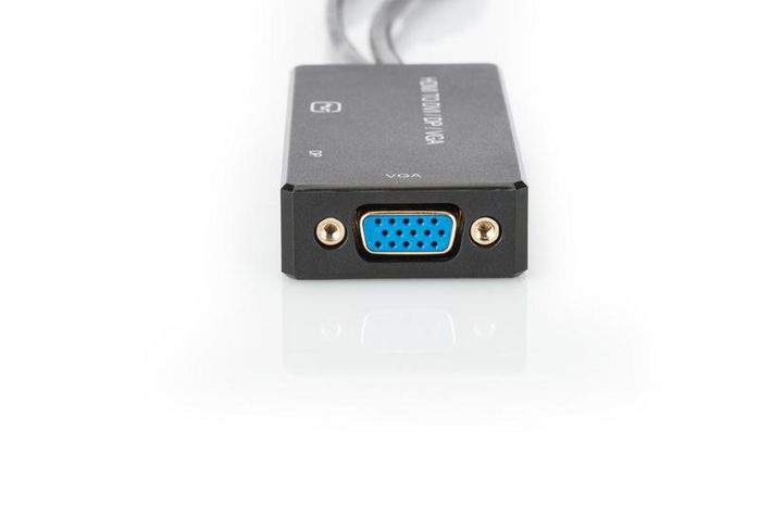 Digitus HDMI - DP+DVI+VGA, USB, 0.2m, 4K/2K, 30Hz, HDCP - W125425016