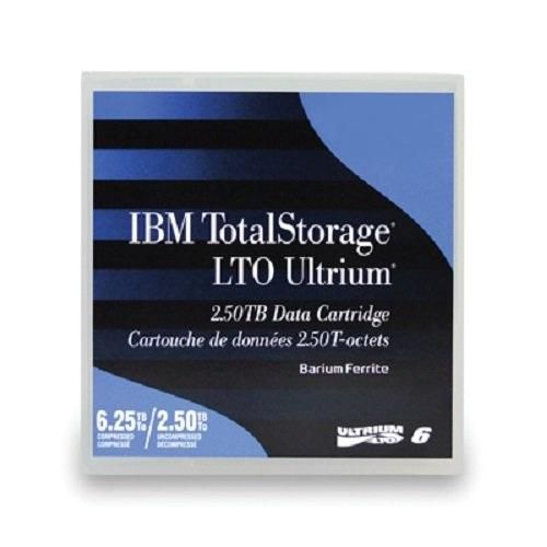 Lenovo LTO Ultrium 6 Data Cartridges, 2.5/6.25TB, 846m, 5-Pack - W124594196