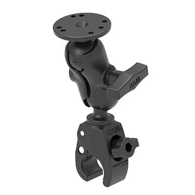 RAM Mounts RAM Tough-Claw Small Clamp Mount with Round Plate Adapter - W124470365