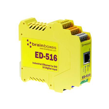 Brainboxes Ethernet to DIO 16 Digital Inputs and Serial Port - W124485953