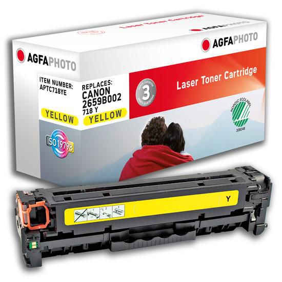 AgfaPhoto Replacement Toner for Canon, 2900 PY, Yellow - W125244720