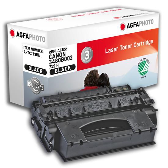 AgfaPhoto Replacement Toner for Canon, 6400 PY, Black - W125244721