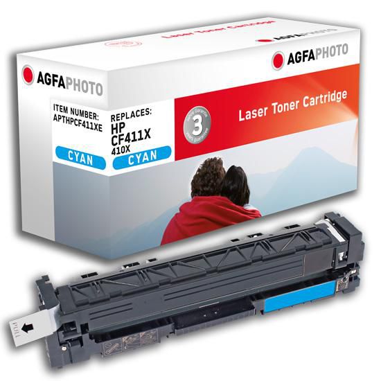 AgfaPhoto Laser cartridge replacement for CF411X, Cyan - W125244755