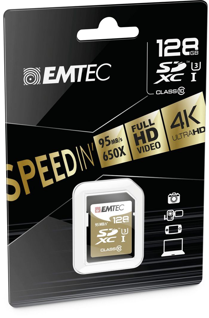 Emtec SDXC 128GB Class10 Speedin - W124882591