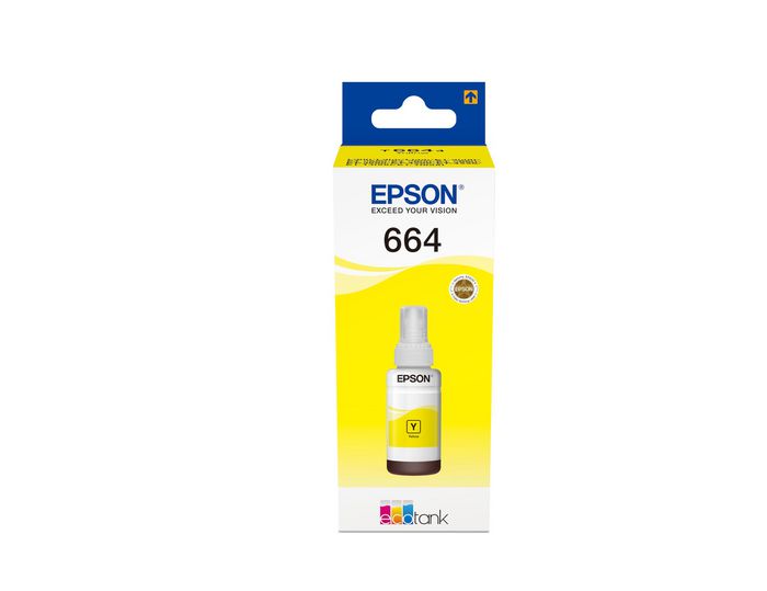 Epson 664 Ecotank Yellow ink bottle (70ml) - W124546823