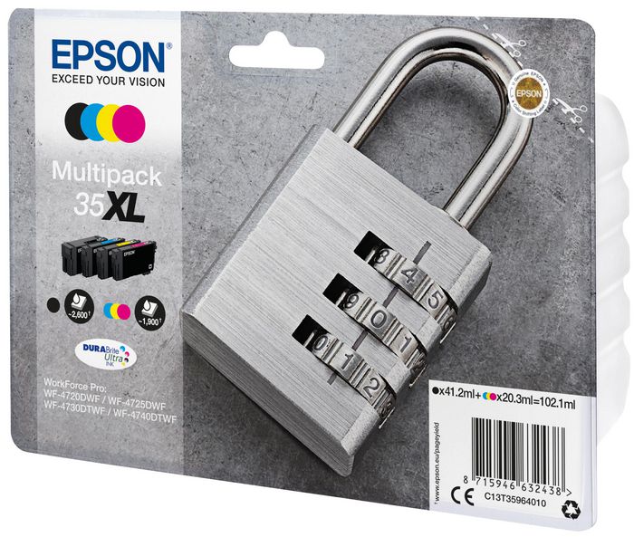 Epson Multipack 4-colours 35XL DURABrite Ultra Ink - W125146281