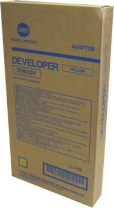 Konica Minolta DV610Y Developer Unit, Yellow - W125240729