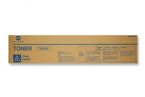 Konica Minolta Tn314C Toner Cartridge 1 Pc(S) Original Cyan - W128320745