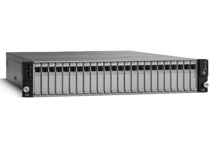 Cisco UCS C24 M3 2U rack server, 2 x Xeon E5-2470 / 2.3 GHz, RAM 16 GB, SAS hot-swap 2.5", No HDD, Gigabit LAN - W124976999