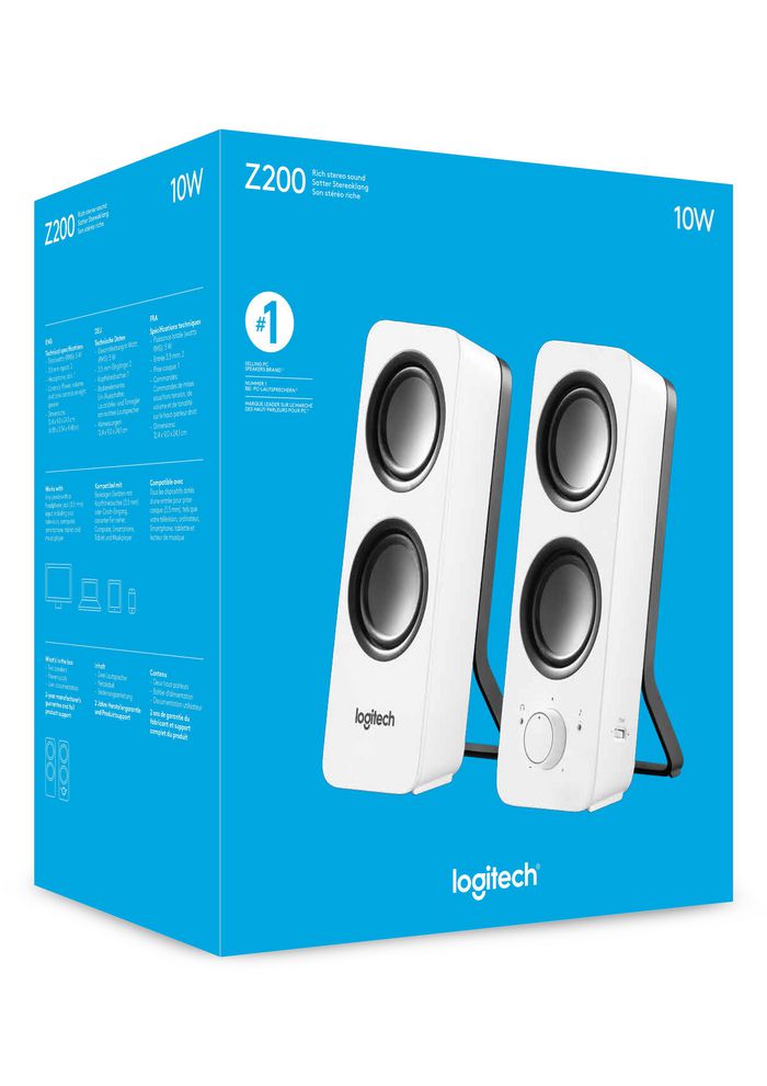 Logitech Z200 Stereo Speakers - W124982491