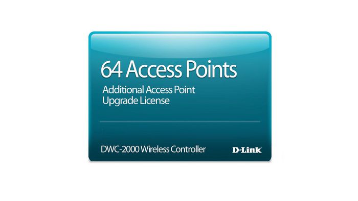 D-Link DWC-2000 64 Access Point Upgrade License - W124693810