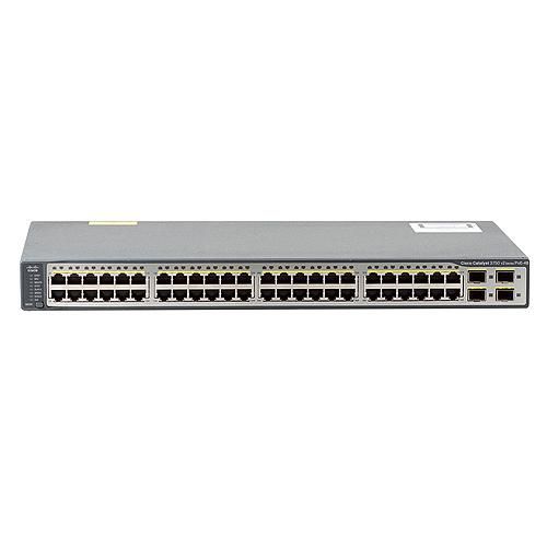 Cisco 48 Ethernet 10/100 ports + PoE & 4 SFP Gigabit Ethernet ports - W124886460