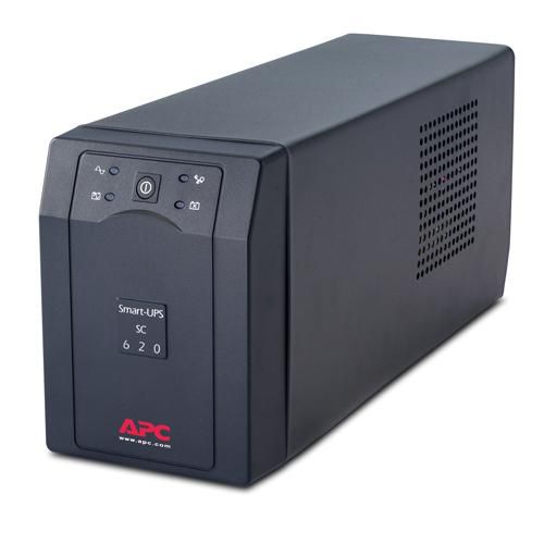 APC APC Smart-UPS SC, 620VA/390W, Input 230V/Output 230V, Interface Port DB-9 RS-232 - W124493490