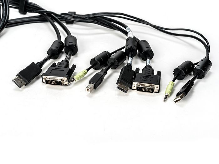 Vertiv CABLE, 1 DVI-D/1 DISPLAYPORT/1 USB/1 AUDIO, 6FT - W124947431