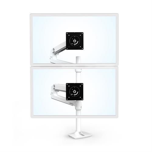 45-509-216, Ergotron LX Dual Stacking Arm, Tall Pole, ≤ 40