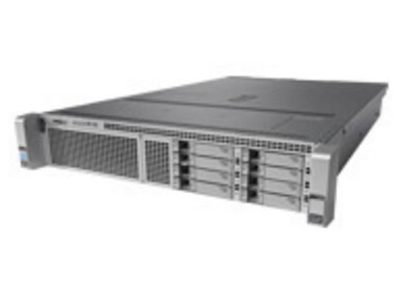 Cisco Rack Mountable, 2U, 2-way, 2x Xeon E5-2680v3 (2.5 GHz), RAM 32 GB, SAS, hot-swap 2.5", no HDD, G200e, Gigabit Ethernet, no OS, none Monitor - W124776972