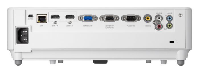 Sharp/NEC DLP, 3000 Lumens, 1280 x 800, 10000:1, LAN, 2 x Mini D-sub 15-pin, 2 x HDMI, Mini USB, RJ-45, RS-232, S-Video, RMS 8W - W125306819