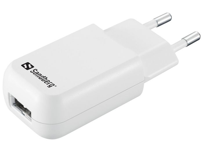 Sandberg Mini AC charger USB 1A EU - W125092803