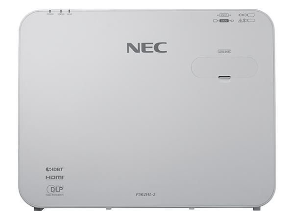 Sharp/NEC 1920 x 1080, 16:9, DLP, 5000 ANSI Lum, F 2–2.5, f 18.2–31.1 mm, 2x D-Sub, 2x HDMI, HDBaseT, HDCP, RCA, 2x 3.5mm, RS-232, RJ-45, 100-240 VAC 50-60 Hz, 469 x 137 x 365 mm - W125306834