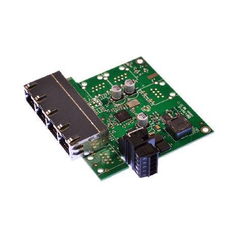 Brainboxes Industrial Embeddable 4 Port Ethernet Switch - W124790829