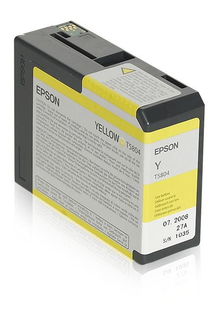 Epson Encre Pigment Jaune SP 3800/3880 (80ml) - W124746795
