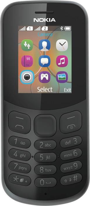 Nokia 1.8" QQVGA, 4MB RAM, MicroSD, GSM 900/1800, Dual SIM, Micro-USB, 3.5mm, Bluetooth 3.0, 1020 mAh, Black - W125313204