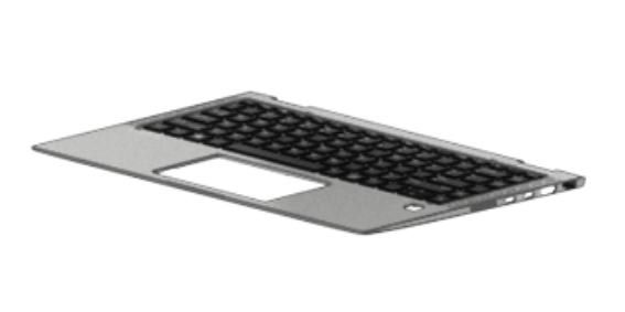 HP Keyboard/top cover with backlight and privacy filter (includes backlight cable and keyboard cable) - W125161047