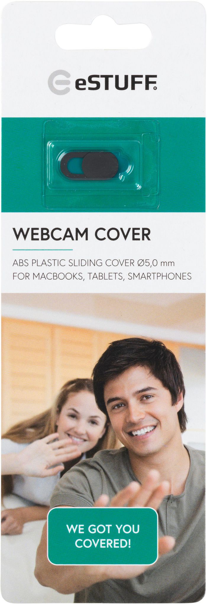 eSTUFF Webcam Privacy Cover Ø 5,0mm - W124782944