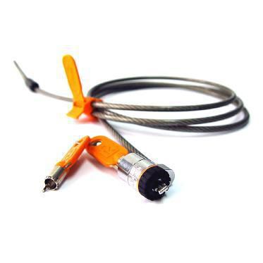 Dell Security cable lock, Orange/Silver - W125183509