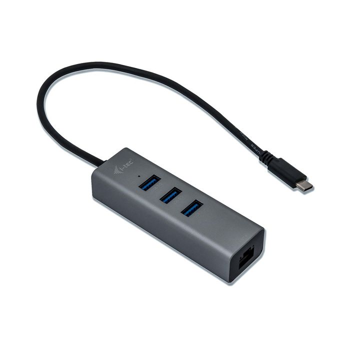 i-tec USB-C Metal HUB 3 Port + Gigabit Ethernet Adapter - W125316430