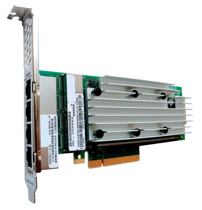 Lenovo ThinkSystem QLogic QL41134 PCIe 10Gb 4-Port Base-T Ethernet Adapter - W125503625
